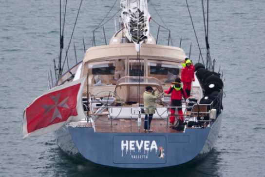 23 June 2022 - 16-59-06

------------------
Superyacht Hevea arrives in Dartmouth